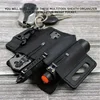 EDC Tactical Tool Holster Retro Outdoor Tool Belt Bag Sports Belt Bag Knife Holster Flashlight Holster 1