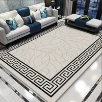 Modern Simple Household Mat soft luxury Carpets for Living Room non-slip Bedroom Luxury Decoration Tapetes Area Rug 120x160cm 2