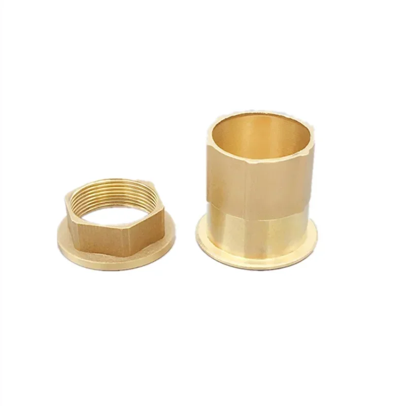 32mm Brass Faucet Base Fixed Foot Screw Nut Mixer Tap Single Hole Backnut Base for Kitchen Bathroom Basin Sink Pipe Accessories