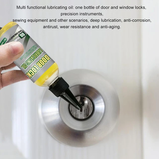 100ml Door Hinge Oil Lock Lubricant Good Quality Graphite Fine Lubricant  For Long-lasting Door Lock Tools Protects Against Rust - AliExpress