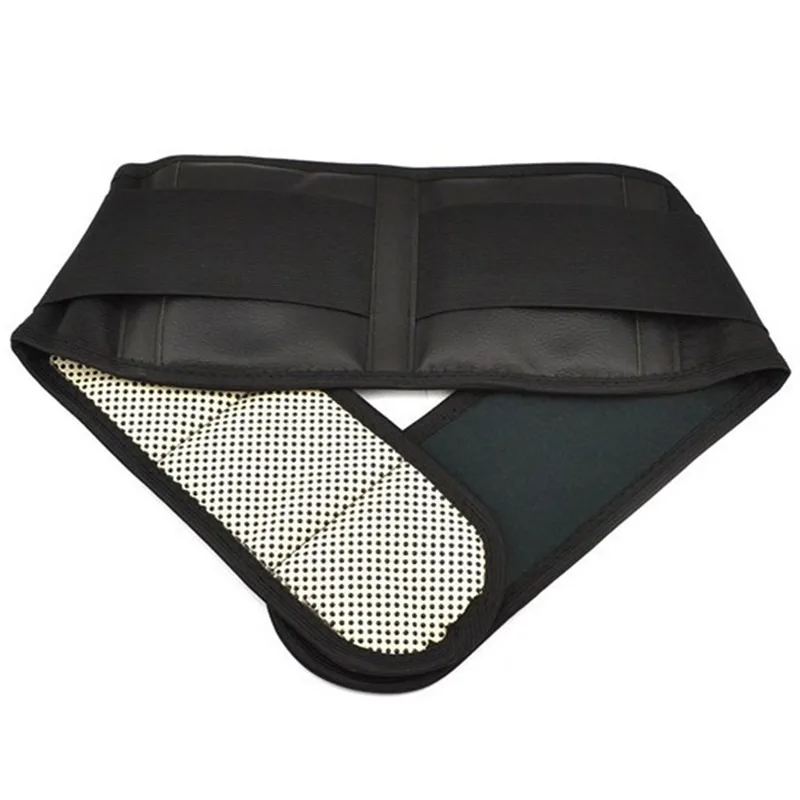 Back Waist Support Belt Adjustable Tourmaline Self Heating Magnetic Therapy Lumbar Brace Massage Band Health Care