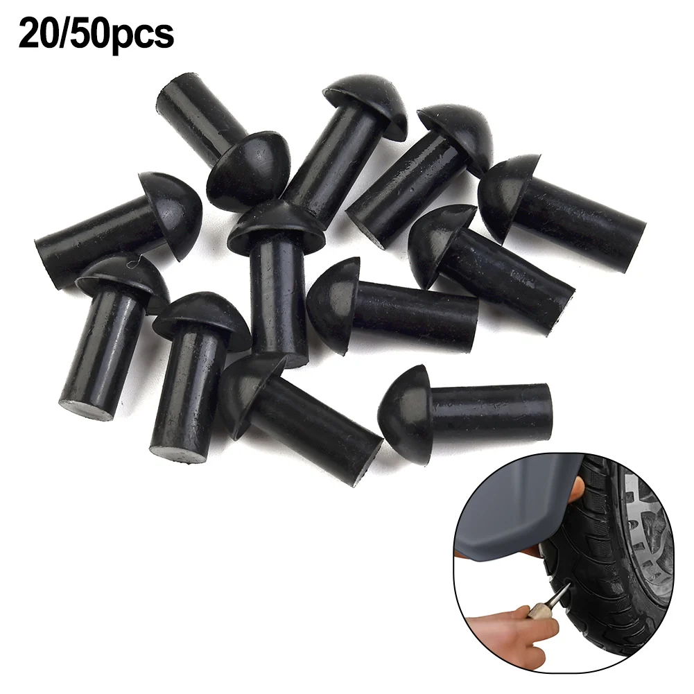 20/50 stücke Auto Motorrad Vakuum Reifen Reifen Reparatur Werkzeuge Punkte Pilz Stecker Autos Reifen Reparatur Werkzeug Motorräder Reparatur Werkzeug – Detail 2