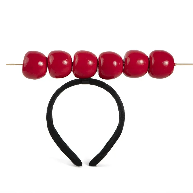 Simulation sugar gourd headband