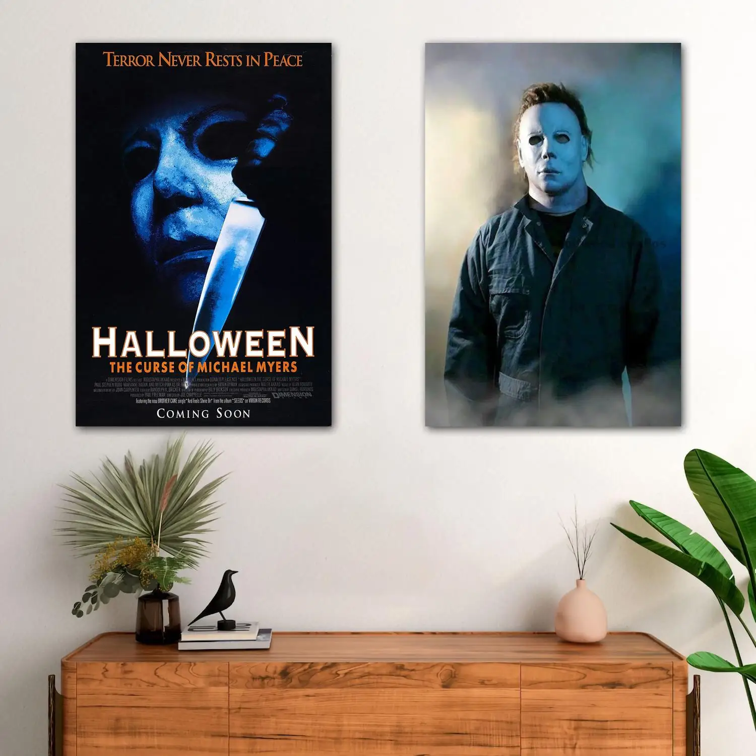 Michael Myers Movie Wall Art Canvas Posters Decoration Art 24x36 Poster