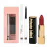 Private Label Matte Lipstick Lip Liner Set Waterproof Nude Makeup Lip Kit Wholesale 5