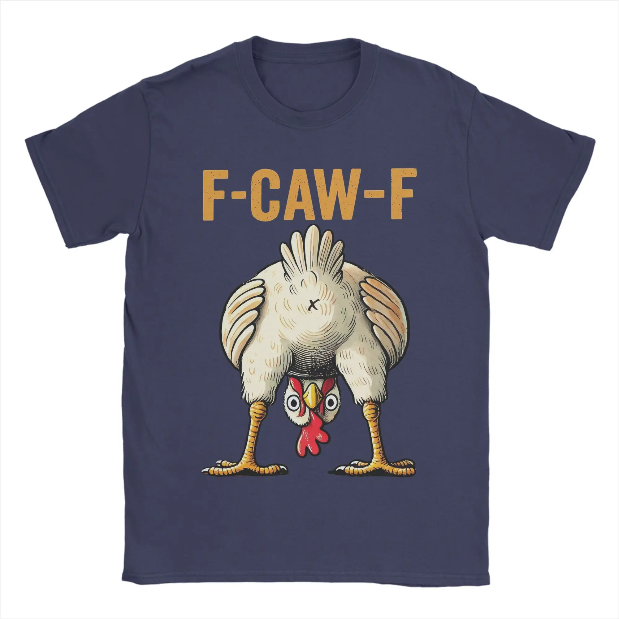 F-Caw-F Funny Chicken Humor F-Caw-F Quote Rooster Meme Maglietta - Foto 3