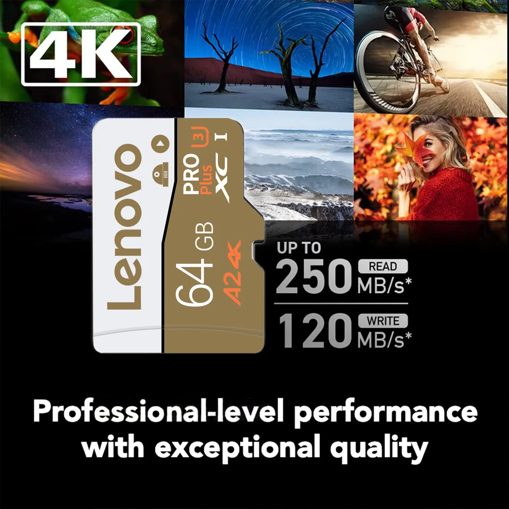 Memory Card Lenovo 2TB Memory Card 1TB 512GB Micro TF SD Card 256GB SD Memory 128GB Storage Cartao De Memoria For Nintendo Switch Ps5