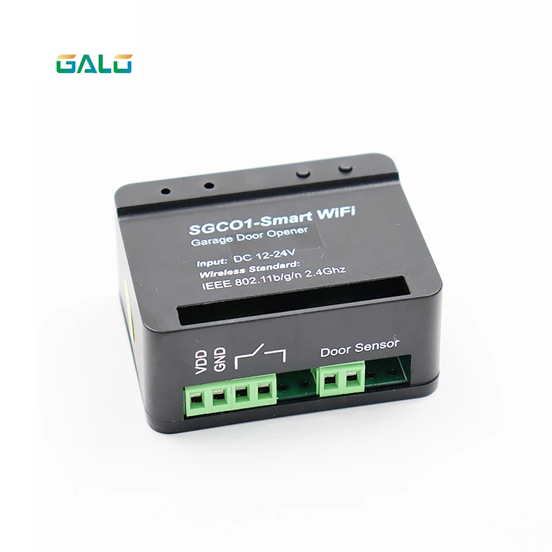 

Smart WiFi Garage Door Opener Controller, APP Remote Control from Anywhere, No Hub Needed, History Record/Set Timer/Schedule