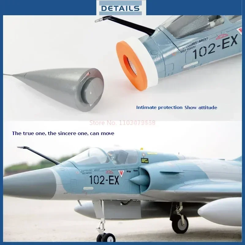 Freewing Model "phantom" Mirage 2000 80mm Culvert Remote-controlled Model Aircraft Rc Airplane Edf Jet  Adult Toy Gifts 5