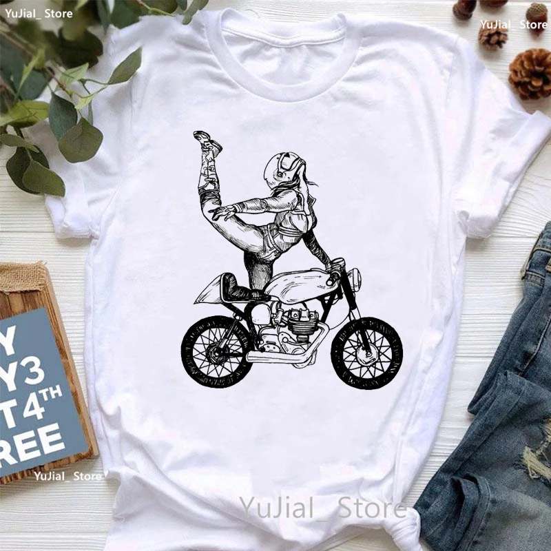 

2023 Hot Sale T Shirt Women Girls Love Motorcycle Tshirt Femme Harajuku Shirt Summer Fashion Tops Tee Shirt Female Streetwear
