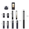 Outdoor LED Bollard Landscape Light Black Garden Pathway Lighting Fixtures Floor Lawn Lamp for Pillar Driveway Patio Yard Decora 6