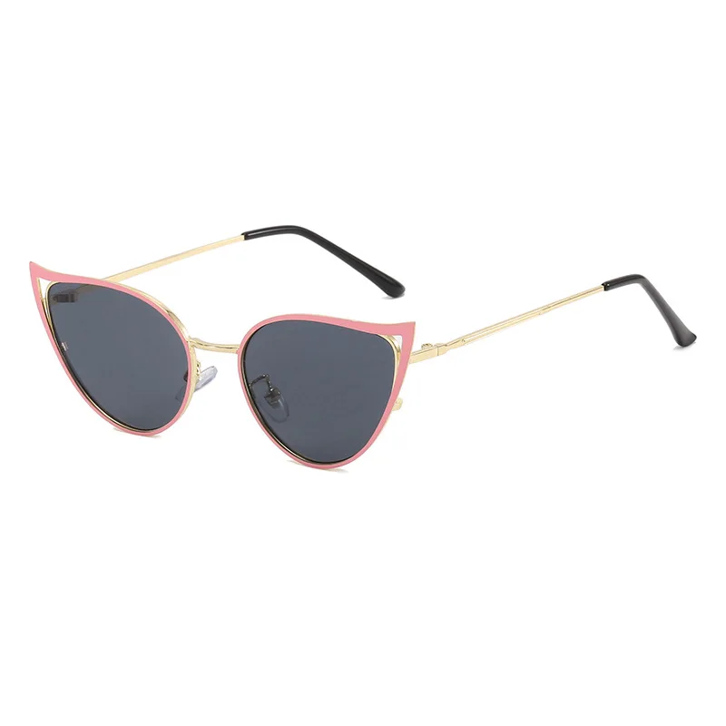 

Trendy Cat Eye Sunglasses Women Candy Color Female Shades Luxury Eyewear Brand Metal Frame Sun Glasses UV400 Lady Oculus