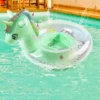 Pool Float for Kids Unicorn Swim Floats for Toddlers Age 3-8 Years Inflatable Floaties Unicorn Swimming Ring 3