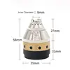 P80 Cutting Torch Consumables P-80 Machine Nozzle Protective Cover Replace Cap Shield Cap Metal Prote Ceramic Sleeve Insulator 3
