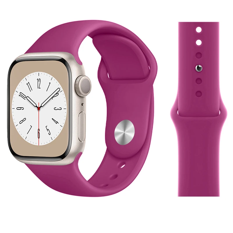 ตัวเลือกสินค้า สายซิลิโคนสุดเก๋สำหรับ Apple Watch ใส่สบายไม่ร้อน