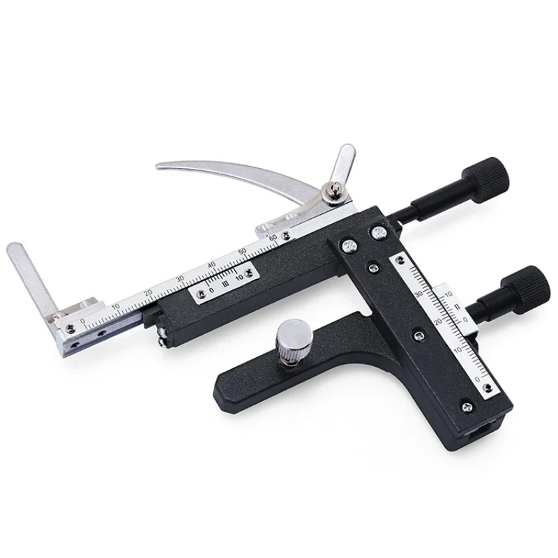 XSP Biological Microscope Mechanical Stage X-Y Movable Stage with Scale Ruler