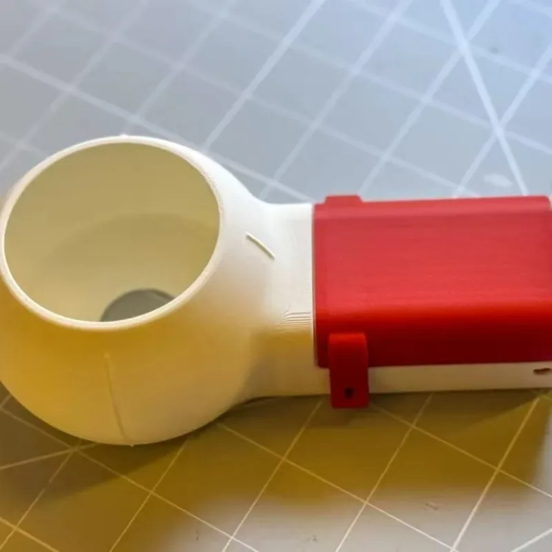 Reusable Drill Dust Collector Box - Magnetic Chip Containment Case with Guide Sleeve for Clean Ceiling / Wall  Drilling