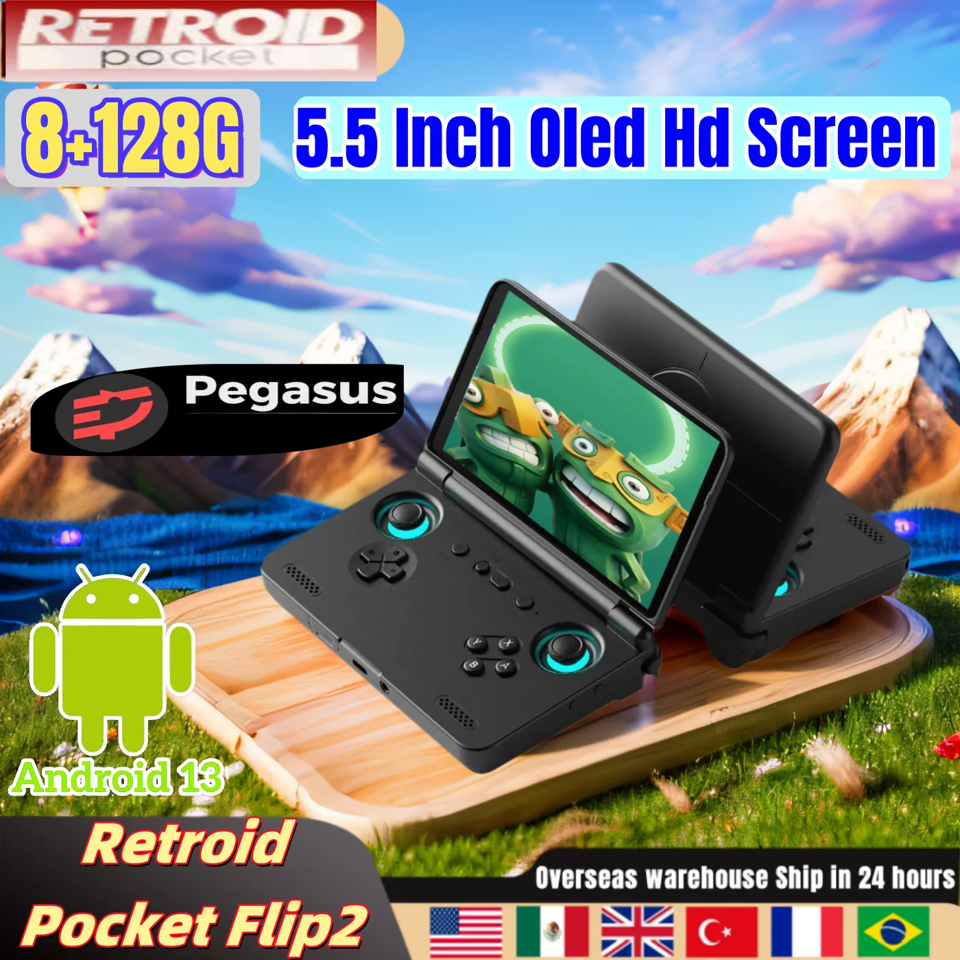 Buy Console|retroid Pocket 3 Plus 4.7 Inch Android 11
