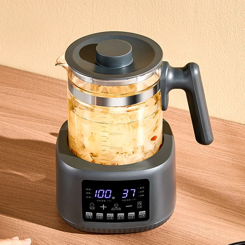 Full-Automatic Steam Tea Maker Modern Electric Wellness Teapot Intelligent Temperature Control Household Desktop Tea Brewer Set 1