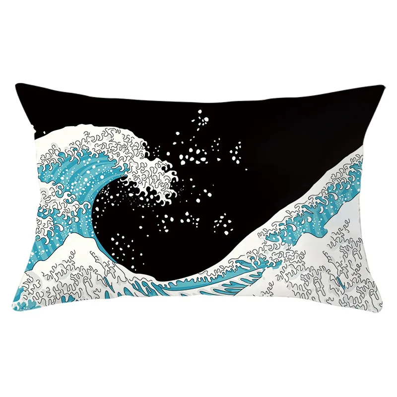 30x50cm Sun Mountain Landscape Pillowcase Decorative Sofa Cushion Case Bed Pillow Cover Home Decor Gift Car Cushion Cover