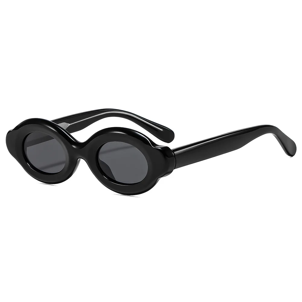 Vintage Oval Polarized Sunglasses - Fashionable & Personalized Street Style Shades