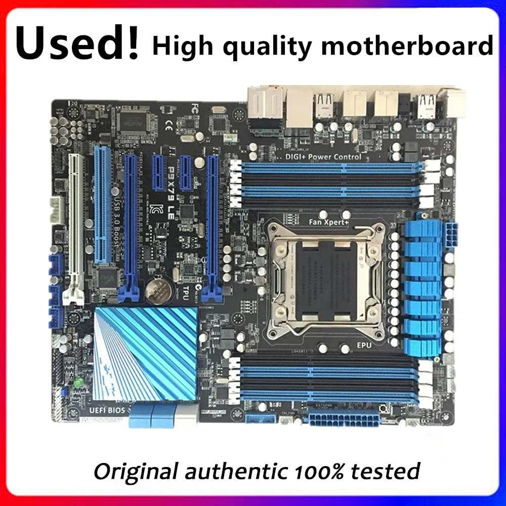 Per P9X79 Le Usato Originale Per Intel X79 Socket Lga 2011 Ddr3 Scheda Madre Lga2011 Mainboard
