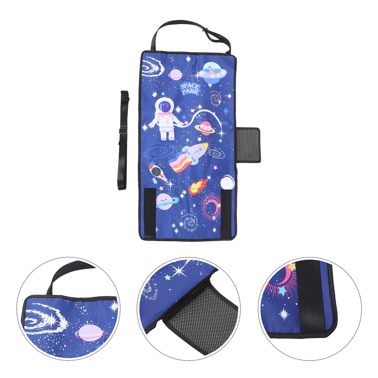 Portable Foot Pedal Travel Bed for Kids Airplane Seat Extender Hammock Toddler Fabric Baby