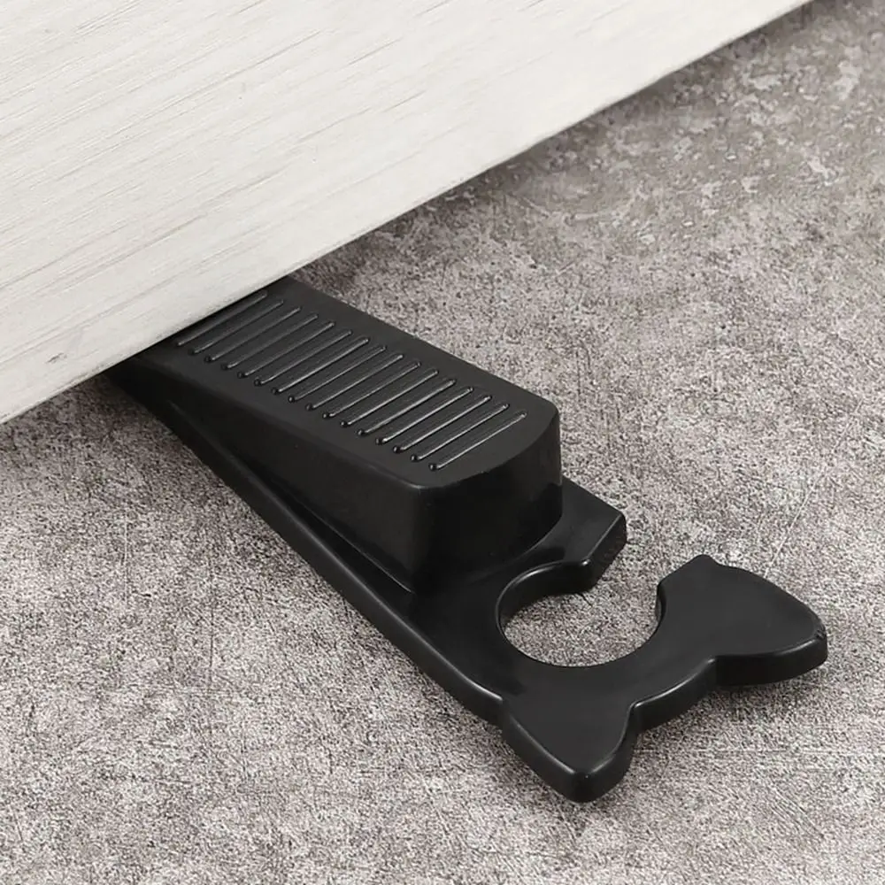 

Reusable Silicone Door Stopper Shock Absorbent Block Wedge Doorstops Door Handle Stopper Home Office Door Anti-collision