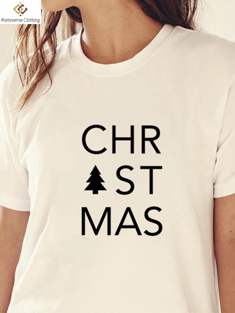 

Женская Универсальная футболка с принтом снеговика и снеговика