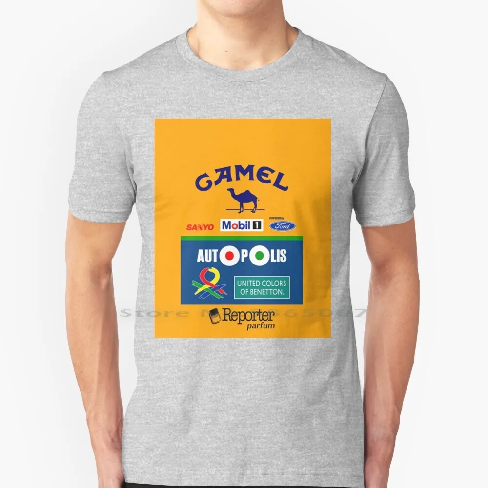 B191 F-1 T-Shirt Vintage Graphic Art 100% Cotone Motorsport Retro Cars Classic Race Monaco Grand Prix Monte Carlo Senna Vintage