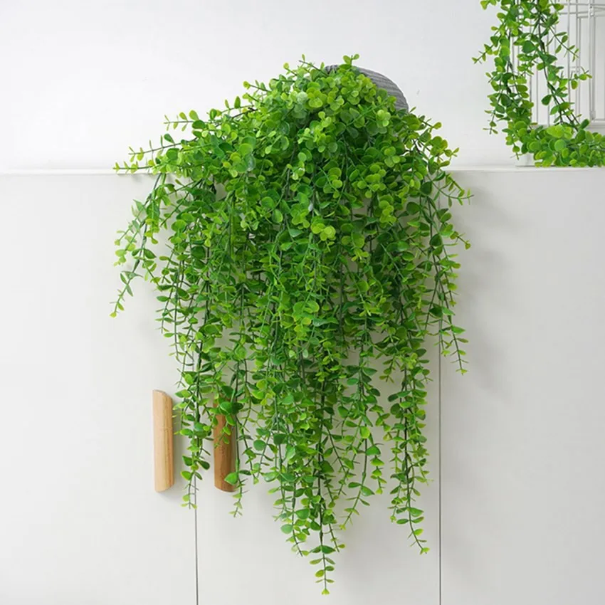 Artificial Plants 1/3Pcs Vine Persian Leaf Festival Home Garden Arch Balcony Desktop Wedding Festival DIY Gift Party Decorations