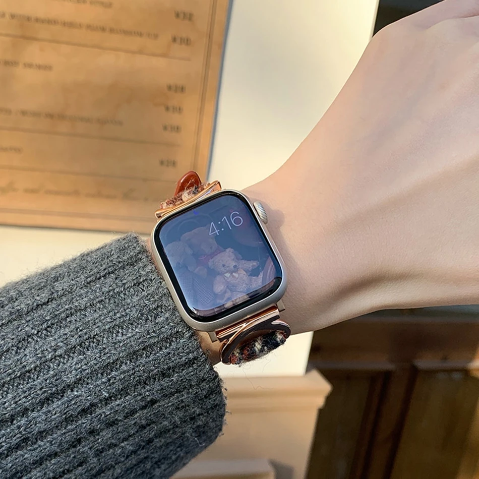 Apple ð     Ʈ Ultra 49MM 38MM 41MM 40MM 44MM 45MM 42MM Houndstooth ո Ʈ IWatch ø 8 7 6 SE 5 4 