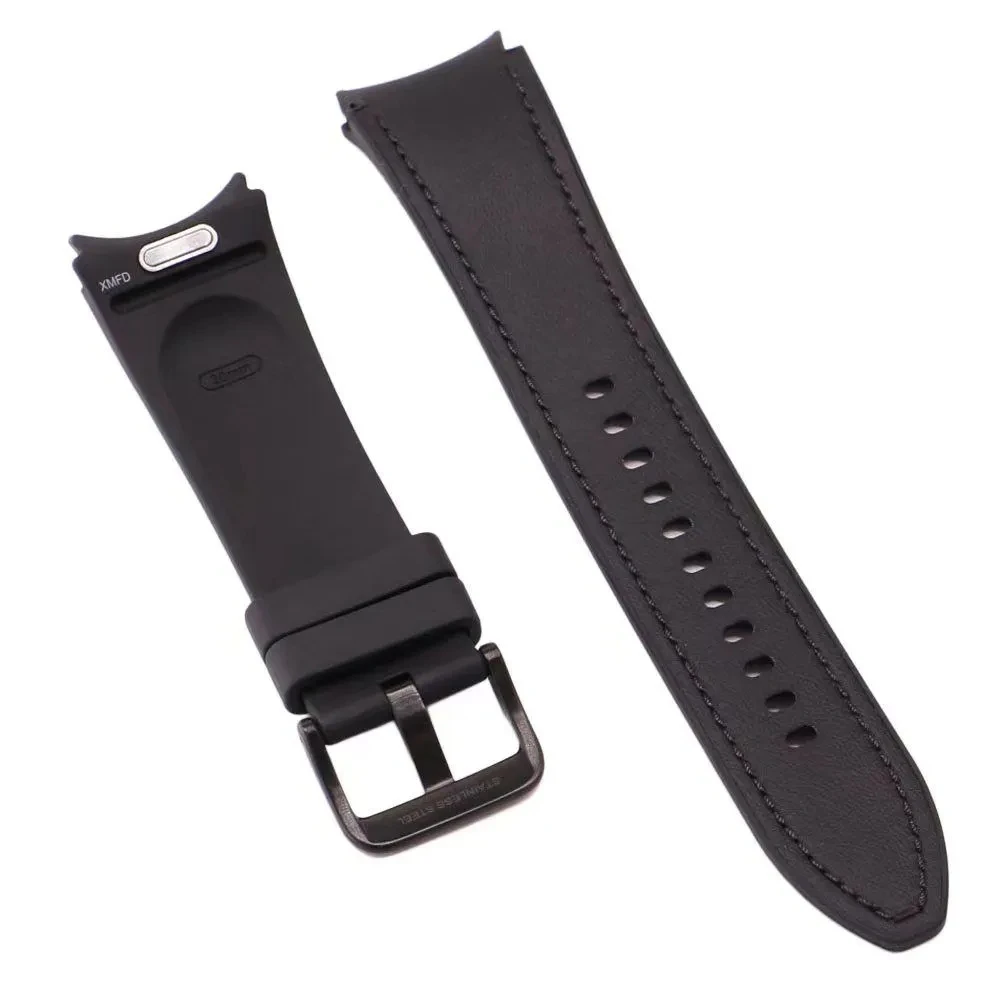 Eco-Friendly Comfort Silicone Watch Strap with Quick-Switch Band Mechanism