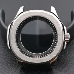 Stainless Steel Watch Case with Sapphire Crystal and 20mm Strap Compatibility for 39.5mm (NO.10)