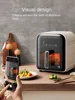 Supor 220V Visual Air Fryer Intelligent Kitchen Appliances Multifunctional Deep Frying Pan 5L Large Capacity Home Free Shipping 6