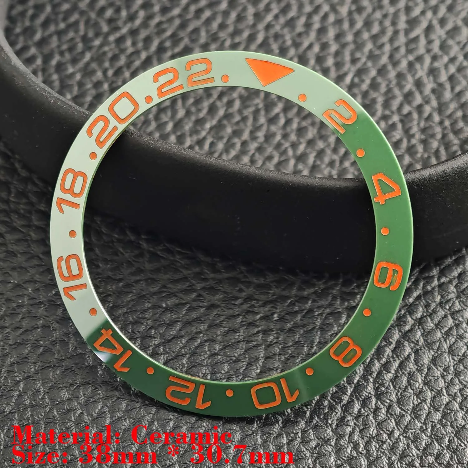 Ceramic Luminous Bezel Insert for Men's Watch - Premium Replacement Accessory