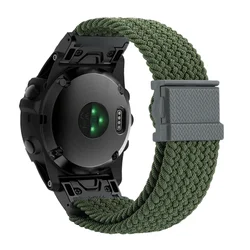 Magnetic Nylon Quick-Release Strap Wristband, 22mm/26mm - Durable and Stylish Bracelet for QuickFit 26mm Width (Color  U)