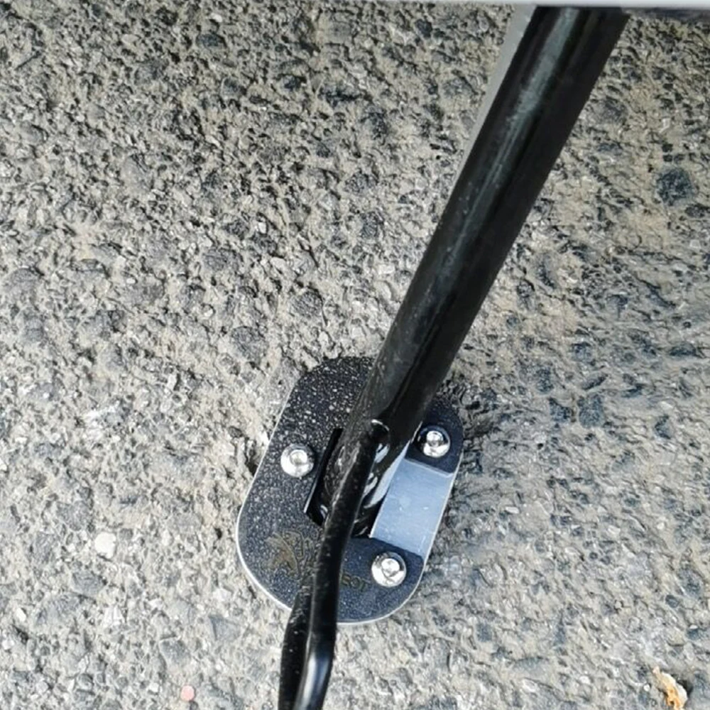

2023 2022 For Peugeot DJango 150 2021-2023 2022 Motorcycle CNC Side Stand Enlarger Pad Kickstand Support Plate Accessories