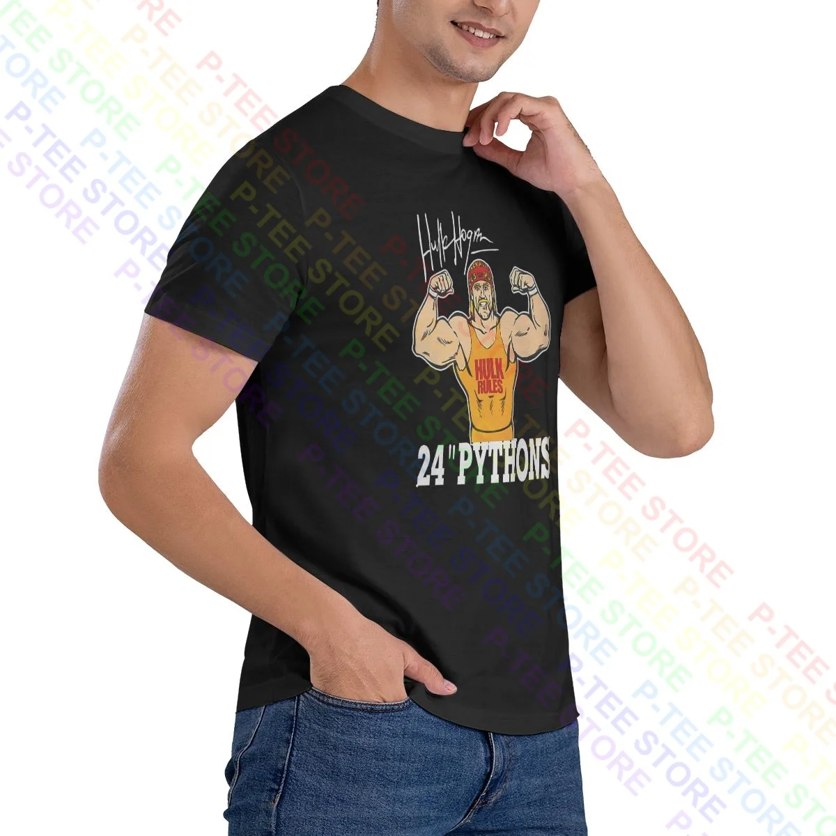 【レア】WWF ハルク・ホーガン ヴィンテージTシャツ レアヴィンテージ89 wwf 24ニシキヘビハルクホーガンシングル