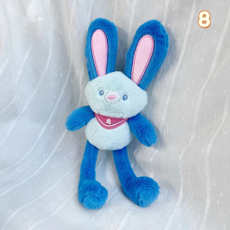 thumbnail image 1 of Conejo de peluche con orejas que se tiran, juguetes para bebés, muñeco de conejito suave, juguetes para niños, regalos para niñas, llaveros, juguetes de peluche para niños, 1 of 5