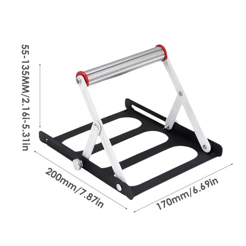 지지대 프레임 접이식 절단기 부착 톱 기계 지지대 프레임, 야외 농장 금속 작업 스탠드 거치대