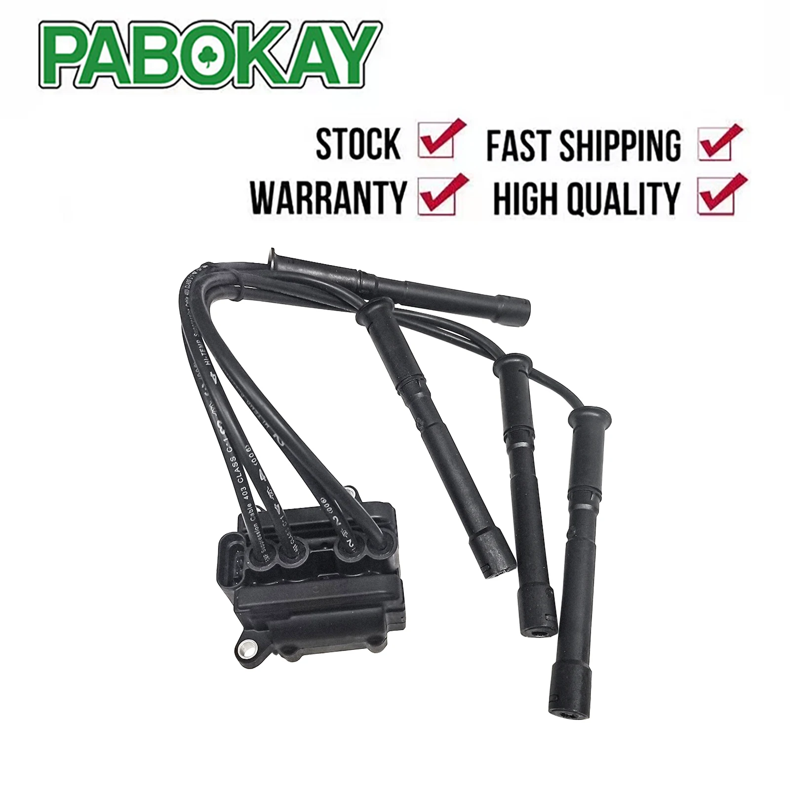 Ignition Coil Pack For Renault Clio Kangoo Twingo 1.2 16v Newcu1218
