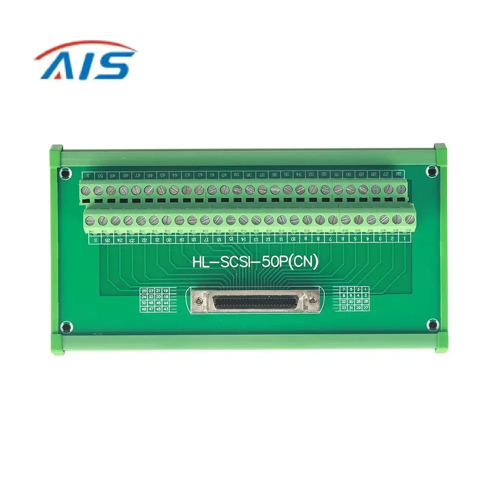 델타 ASD-A2 AB 시리즈 서보 드라이버 CN1 터미널 보드 블록 ASD-BM-50A 케이블 HL-SCSI-50P(CN) 용 SCSI50