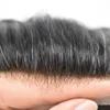 Toupee for Men Hollywood Prosthesis European Virgin Human Hair Units Curly Wave Men Toupee Hair Real Human Replacemet 5