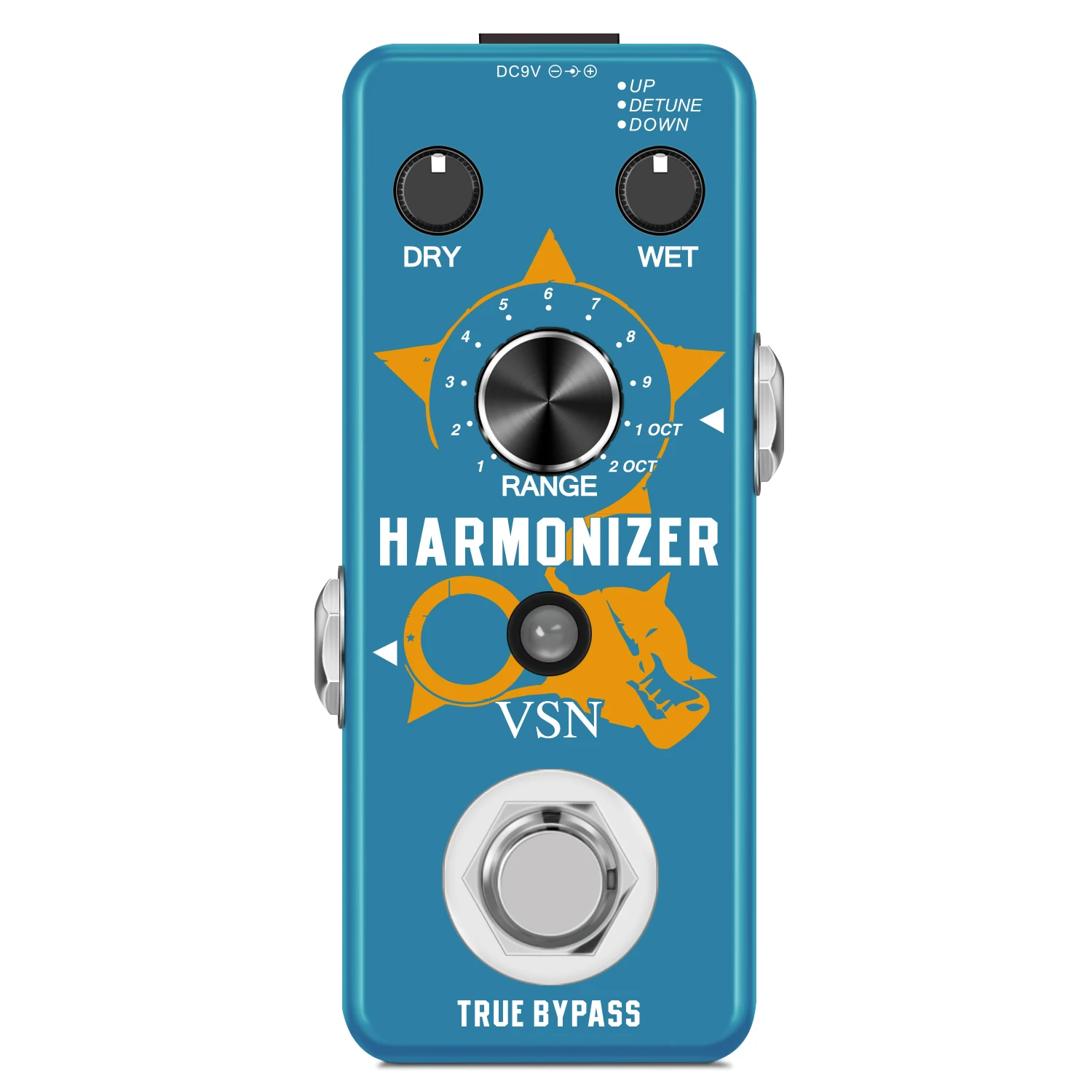 

VSN LEF-3807 Guitar Harmonizer Pedal Digital Pitch Effect Pedals Original Signal To Create Harmony/Pitch Shift/Detune