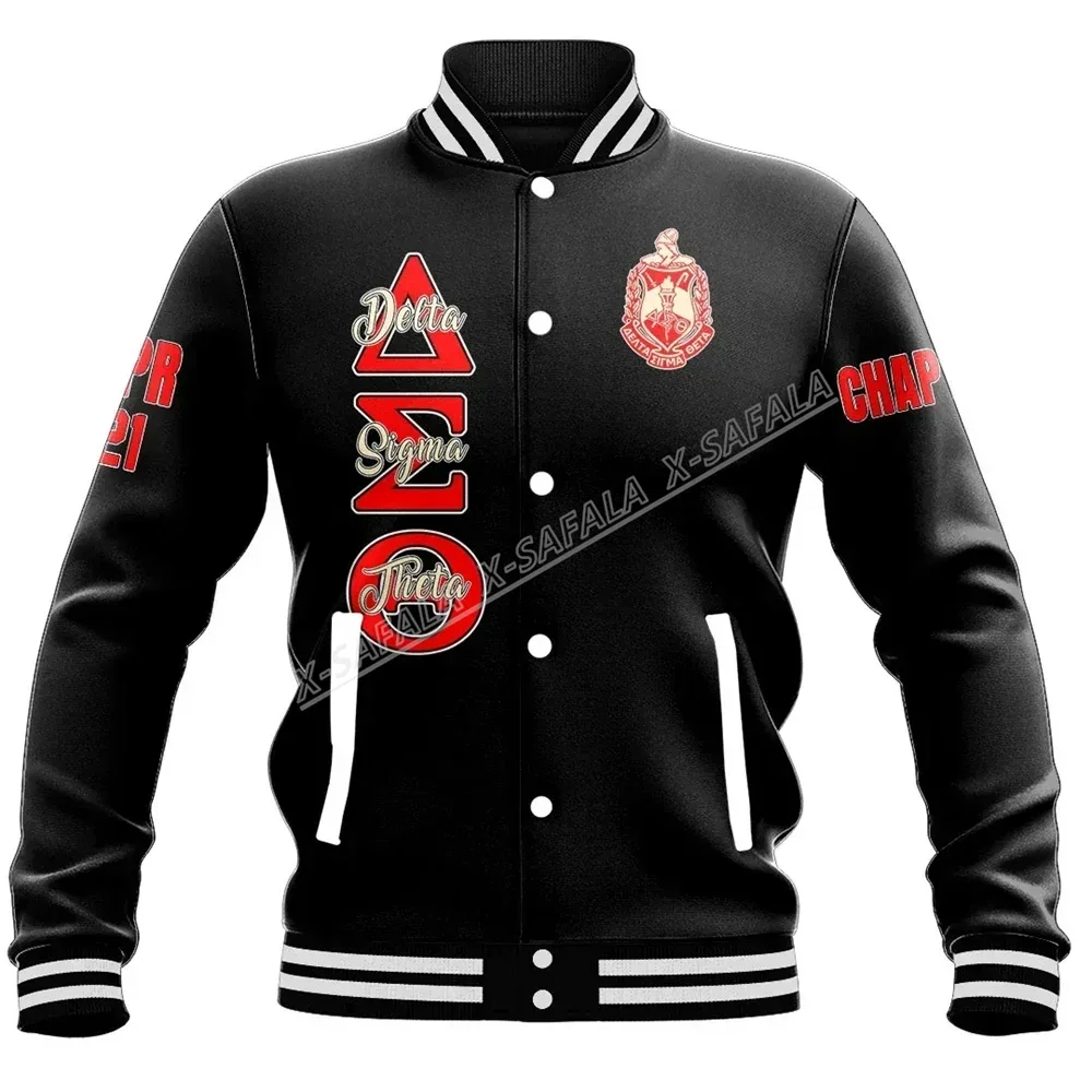 

Phi Sigma Beta Epsilon Tau Delta Greek Black Fraternity American 3D Printed Thick Baseball Jacket Men Female Jumper Jersey 1