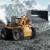 Huina 1520 1:18 RC Tractor Shovel Toy Rc Forklift Truck Engineering Car Toy Toys for Children Boy Toys Bulldozer Tractor Model 5
