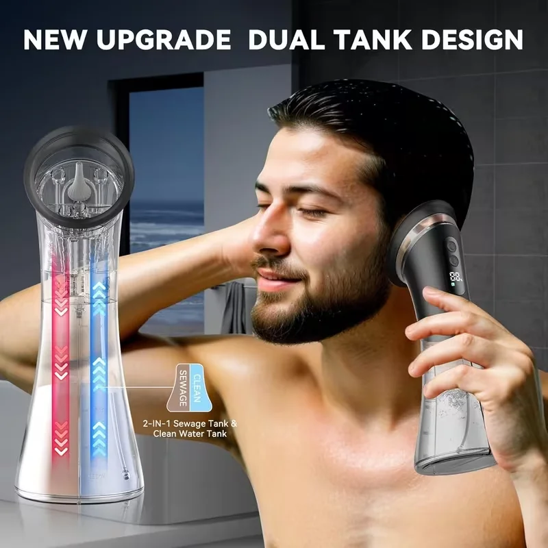 Rechargeable Ear Cleaner For Removing Earwax Integrated Dry And Dirty Storage Replaceable NozzleVisual Sewage Recovery_voghion.com