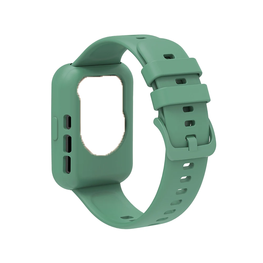 Premium 2-in-1 Silicone Smartwatch Case & Strap Combo - Universal Fit