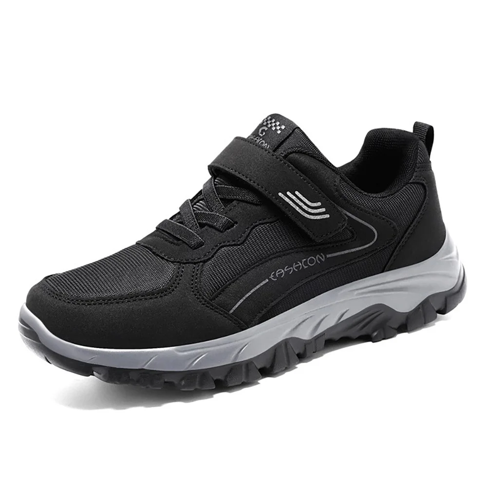 Middle Aged And Elderly Sports Shoes Sneakers For Man And Women 2024 Spring New Casual Couple's Velcro Walking Shoes 4